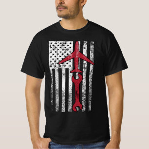Geschenk des Flugzeugtechnikers für Mechanisches S T-Shirt