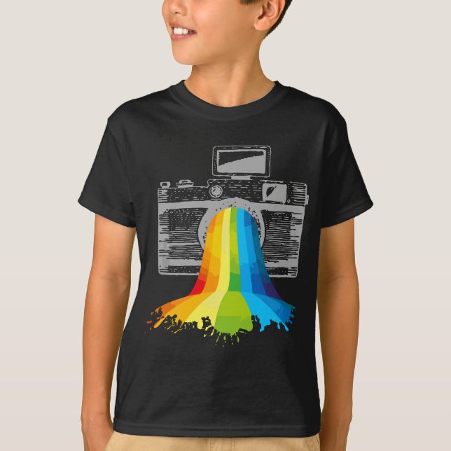 Geschenk des Fotokünstlers Kunstfotografen T-Shirt (Vorderseite)