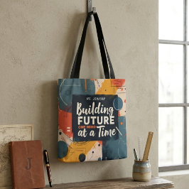 Geschenk des geometrischen Abstrakten Gebäude Tasche