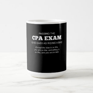Geschenk des geprüften Wirtschaftsprüfers für die Kaffeetasse