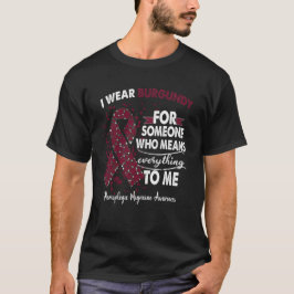 Geschenk des Hemiplegic Migräne Awareness Warrior T-Shirt