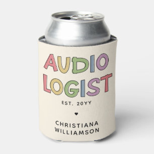 Geschenk des personalisierten Audiologen Audiology Dosenkühler