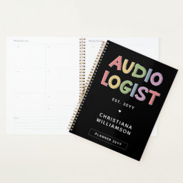 Geschenk des personalisierten Audiologen Audiology Planer