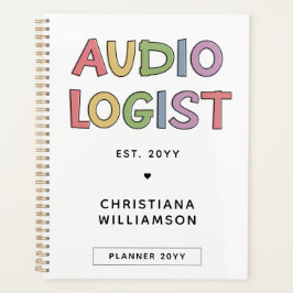 Geschenk des personalisierten Audiologen Audiology Planer