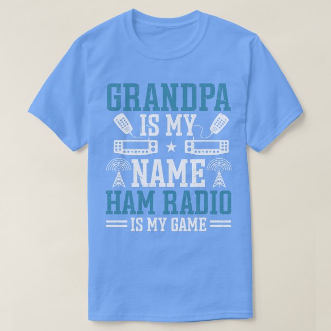 Geschenk des Radio Ham Amateur Radio Operator mit  T-Shirt (Design vorne)