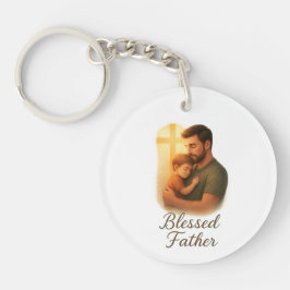 Geschenk des Vaters - Gesegneter Vater Schlüsselanhänger