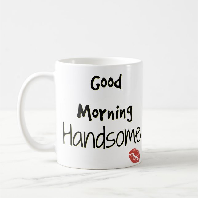 Geschenk-Freund - guter Morgen-hübsche Tasse (Links)