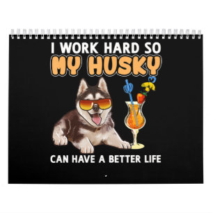 Geschenk Funny Husky Liebhaber Geschenke Kalender