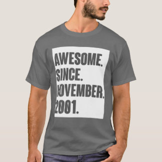 Geschenk für 20 Jahre alt - Phantastisch seit Nove T-Shirt