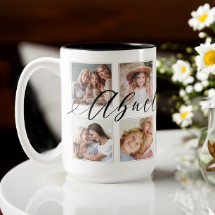 Geschenk für Abuela   Entenkinder - FotoCollage Kaffeetasse
