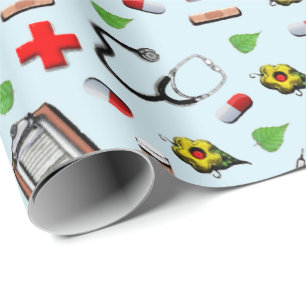 Geschenk für Ärzte im Ruhestand Geschenkpapier
