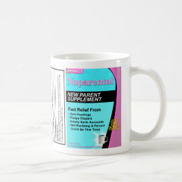 Geschenk für Babydusche: Nuparentol - Die neue Tas Kaffeetasse