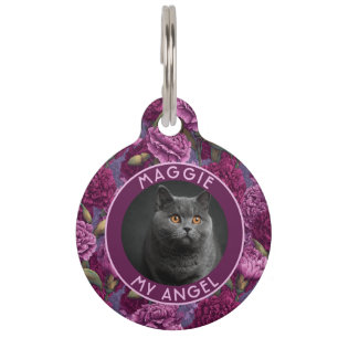 Geschenk für Besitzer einer mutigen Katze Nelken Haustiermarke
