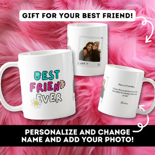 Geschenk für beste Freundin Foto-Tasse Kaffeetasse