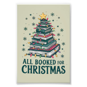 Geschenk für Bibliothekar-Fans zu Weihnachten Fotodruck