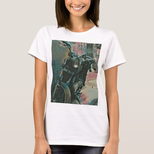 Geschenk für Biker T-Shirt (Vorderseite)