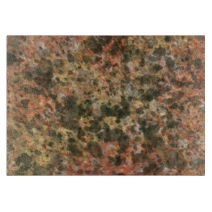 Geschenk für braune Marmormuster Schneidebrett