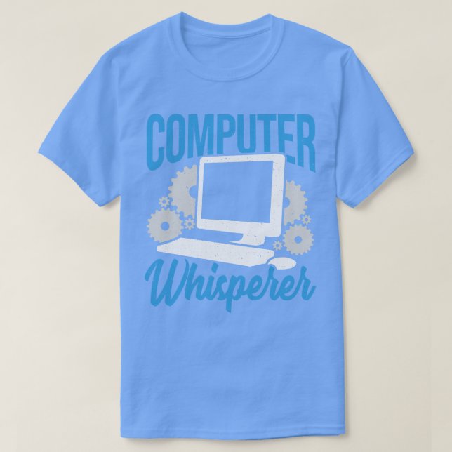 Geschenk für Computer-Flüsterer-Technik-Support T-Shirt (Design vorne)