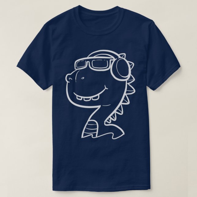 Geschenk für coole Dino-Person, unbesetzt oder Kil T-Shirt (Design vorne)
