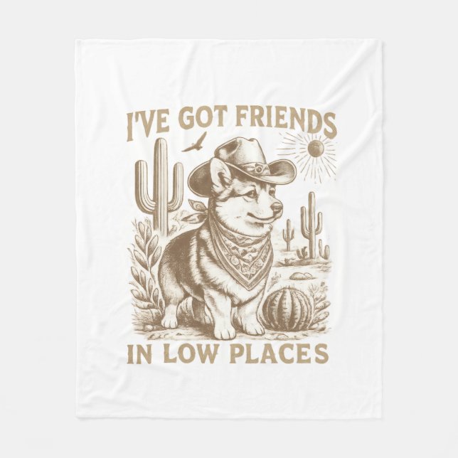 Geschenk für Corgi-Fans Fleecedecke (Vorderseite)