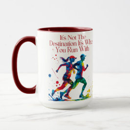 Geschenk für das Motivierend Ausführen von Buddy Tasse