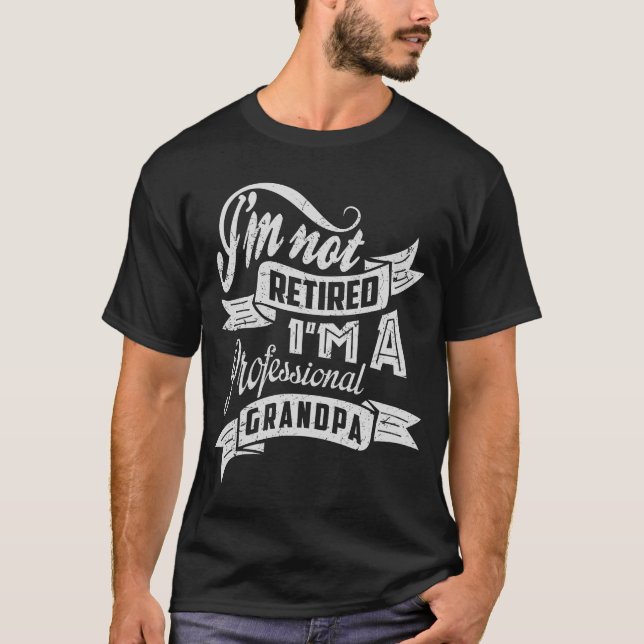 Geschenk für den Beruflichen Großvater T-Shirt (Vorderseite)