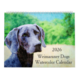 Geschenk für den Besitzer eines Geisterhaften Weim Kalender