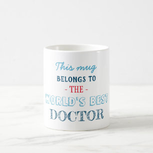 Geschenk für den besten Arzt Kaffeetasse