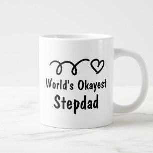Geschenk für den besten Stiefvater auf einer riesi Jumbo-Tasse