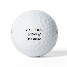 Geschenk für den Brautvater mit Monogramm, Minimal