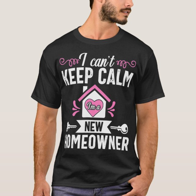 Geschenk für den Erstkäufer von Zuhause Calm H T-Shirt (Vorderseite)