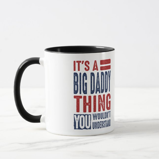 Geschenk für den Großen Daddy Tasse (Links)