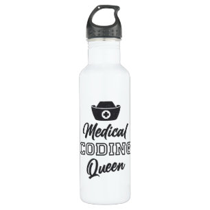 Geschenk für den ICD-Programmierer der Queen Edelstahlflasche