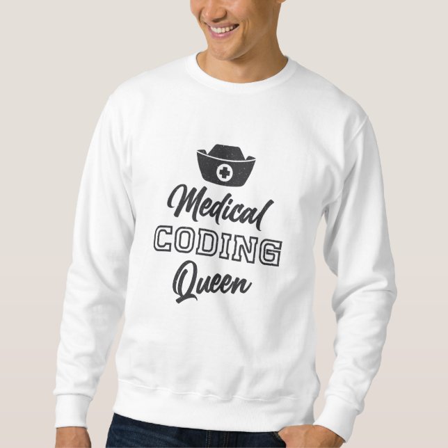 Geschenk für den ICD-Programmierer der Queen Sweatshirt (Vorderseite)