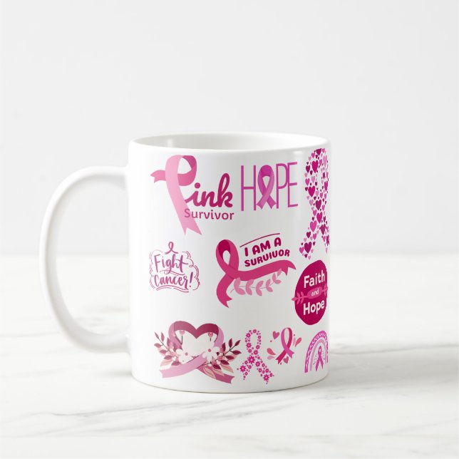 Geschenk für den Krebs Kaffeetasse (Links)