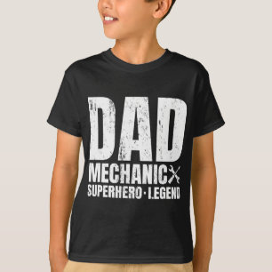 Geschenk für den mechanischen Vater von Tochter -  T-Shirt