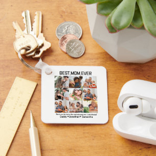 Geschenk für die beste Mama aller Zeiten Familienf Schlüsselanhänger