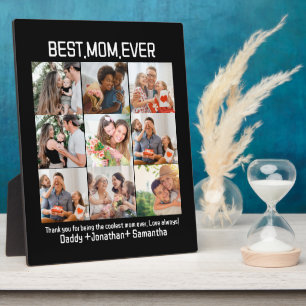 Geschenk für die beste Mutter aller Zeiten Familie Fotoplatte