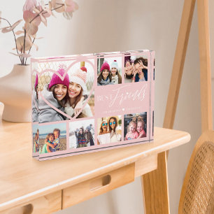 Geschenk für die besten Freunde 7 Foto Collage Her