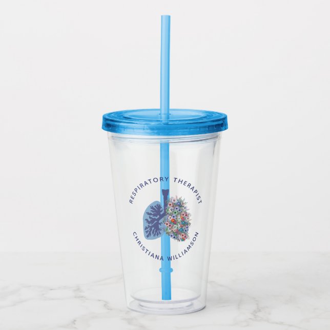 Geschenk für die blorale Lunge Acryltrinkbecher (Vorderseite)