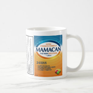 Geschenk für die Mama: Mamacan! Mama Kaffeetasse