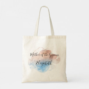 Geschenk für die Mutter des Bräutigams in Rosa Bla Tragetasche