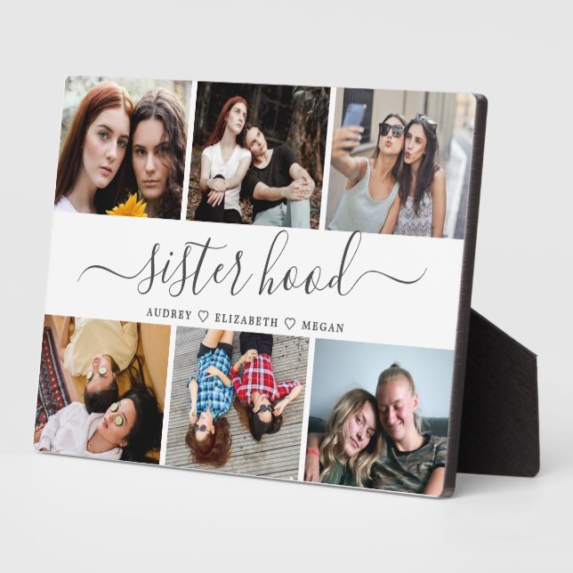 Geschenk für die Schwestern-Schwesternschaft FotoC Fotoplatte (Seite)