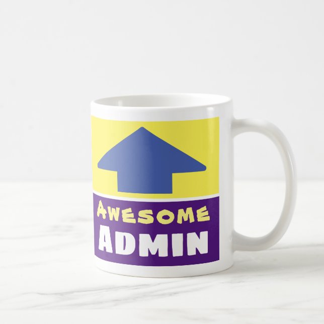 Geschenk für einen Administrator Kaffeetasse (Rechts)