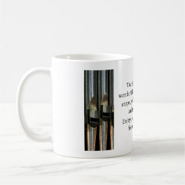 Geschenk für einen ausscheidenden Organisten oder Kaffeetasse