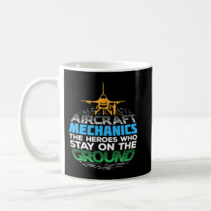Geschenk für einen Flugzeugmechaniker für einen Fl Kaffeetasse