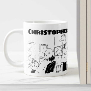 Geschenk für einen Friseur oder Friseur mit dem Zu Jumbo-Tasse