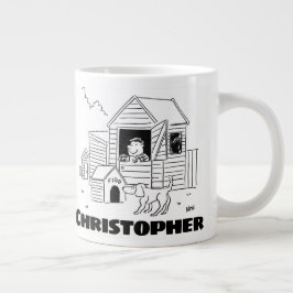 Geschenk für einen Gartenschuhhersteller mit Namen Jumbo-Tasse