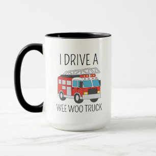 Geschenk für Feuerwehrmann, Feuerwehrauto, Feuerwe Tasse
