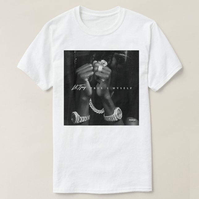 Geschenk für Frauen American Lil Rapper Tjay Sänge T-Shirt (Design vorne)